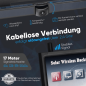 Preview: omniVID Solar4 Kabelloses Solar-Rückfahrvideosystem